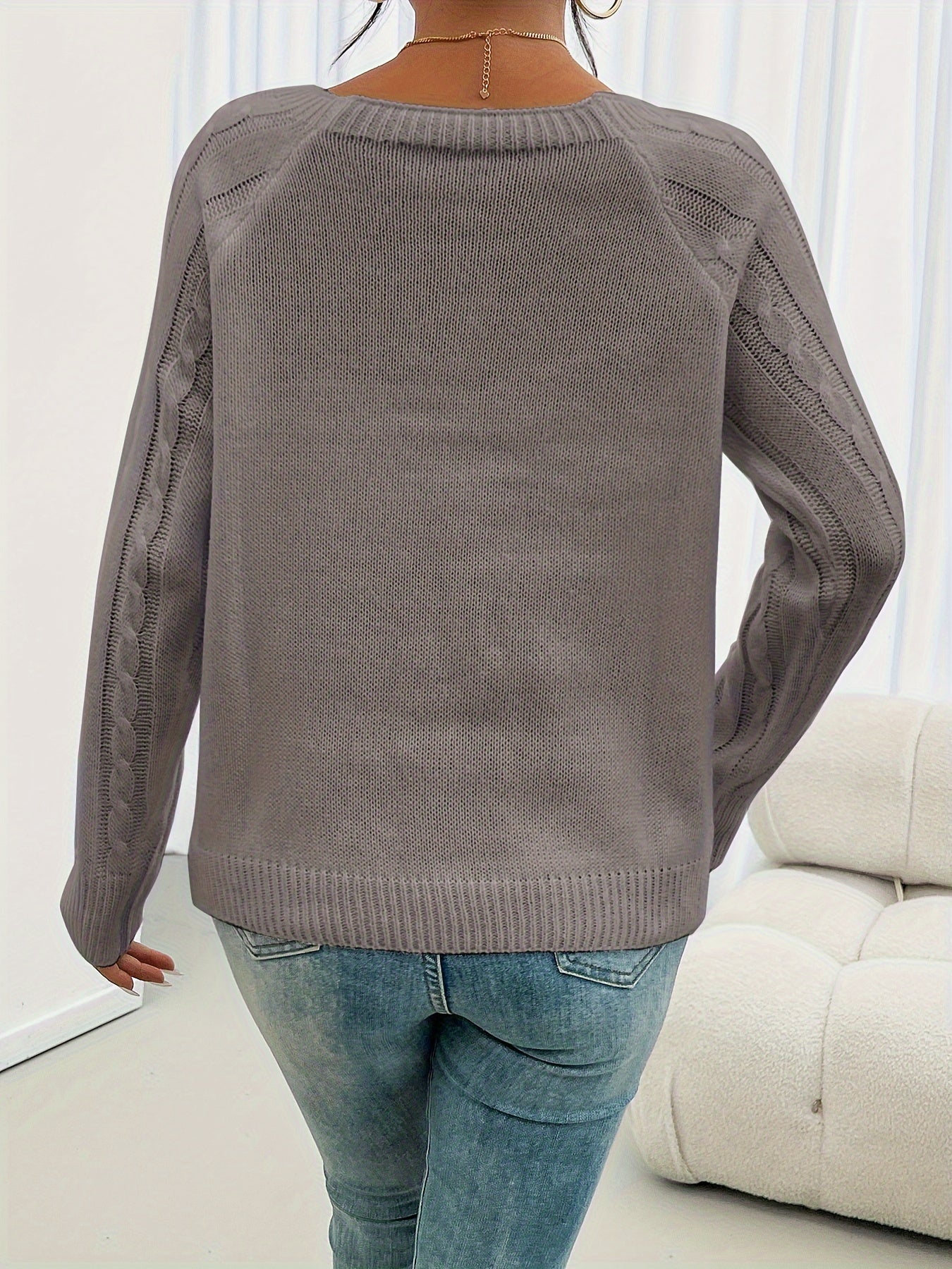 Isabell Pullover mit Rundhalsausschnitt