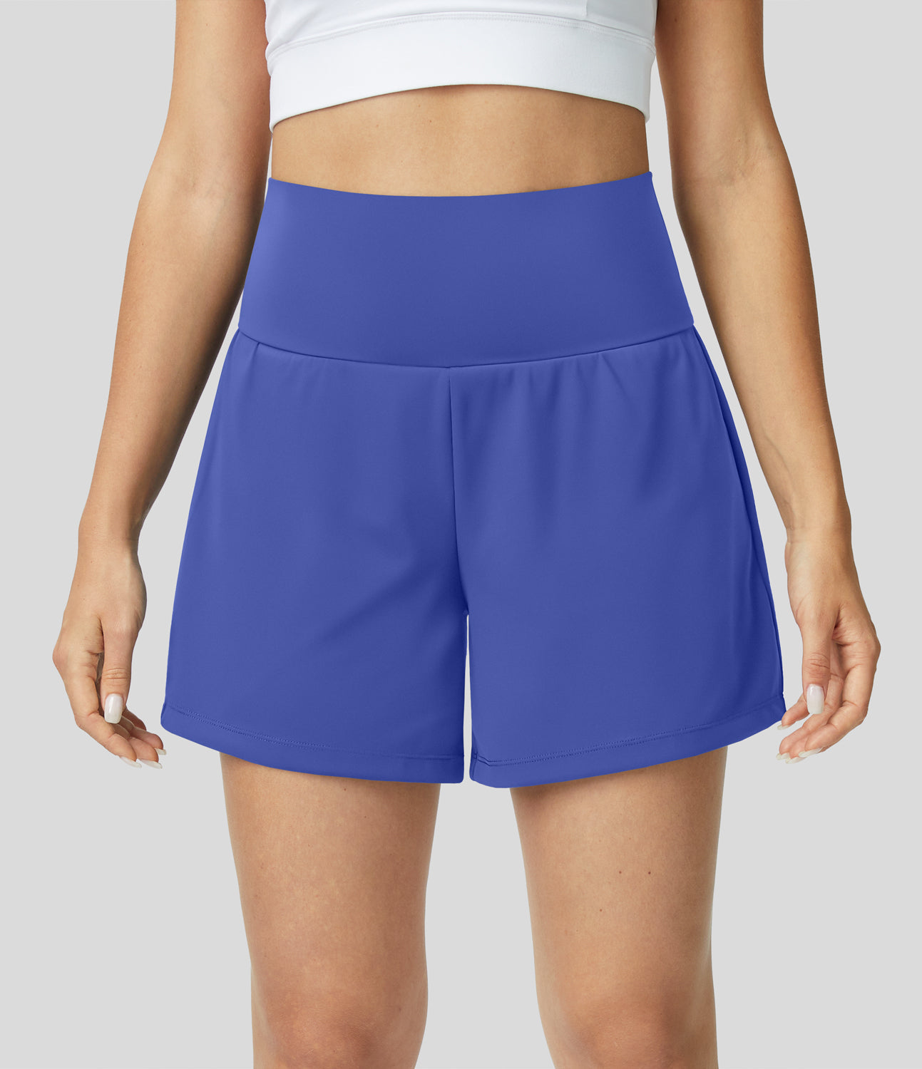 Hilara™ | 2-in-1-Yoga-Shorts mit hoher Taille, Gesäßtasche und Seitentasche