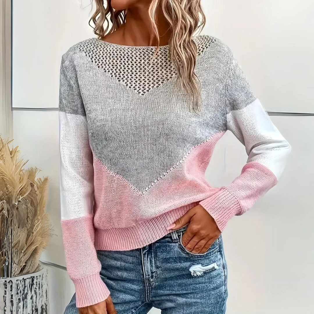 DONATELLA | LÄSSIGER STRICKPULLOVER