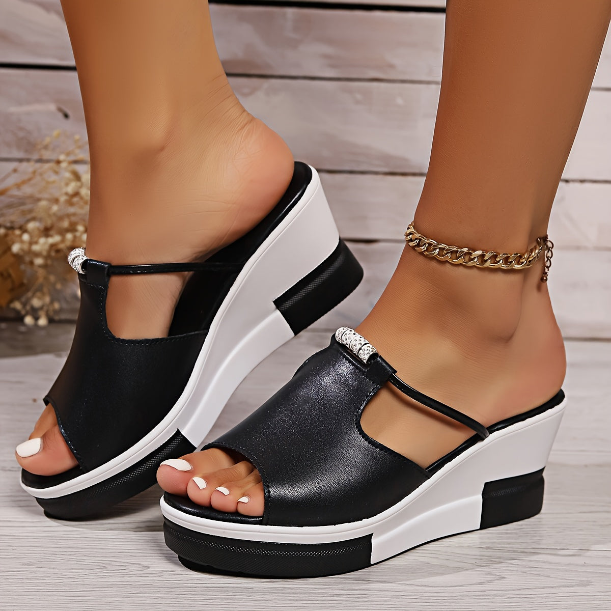 Amalia | Bequeme orthopädische Plateausandalen für Damen!