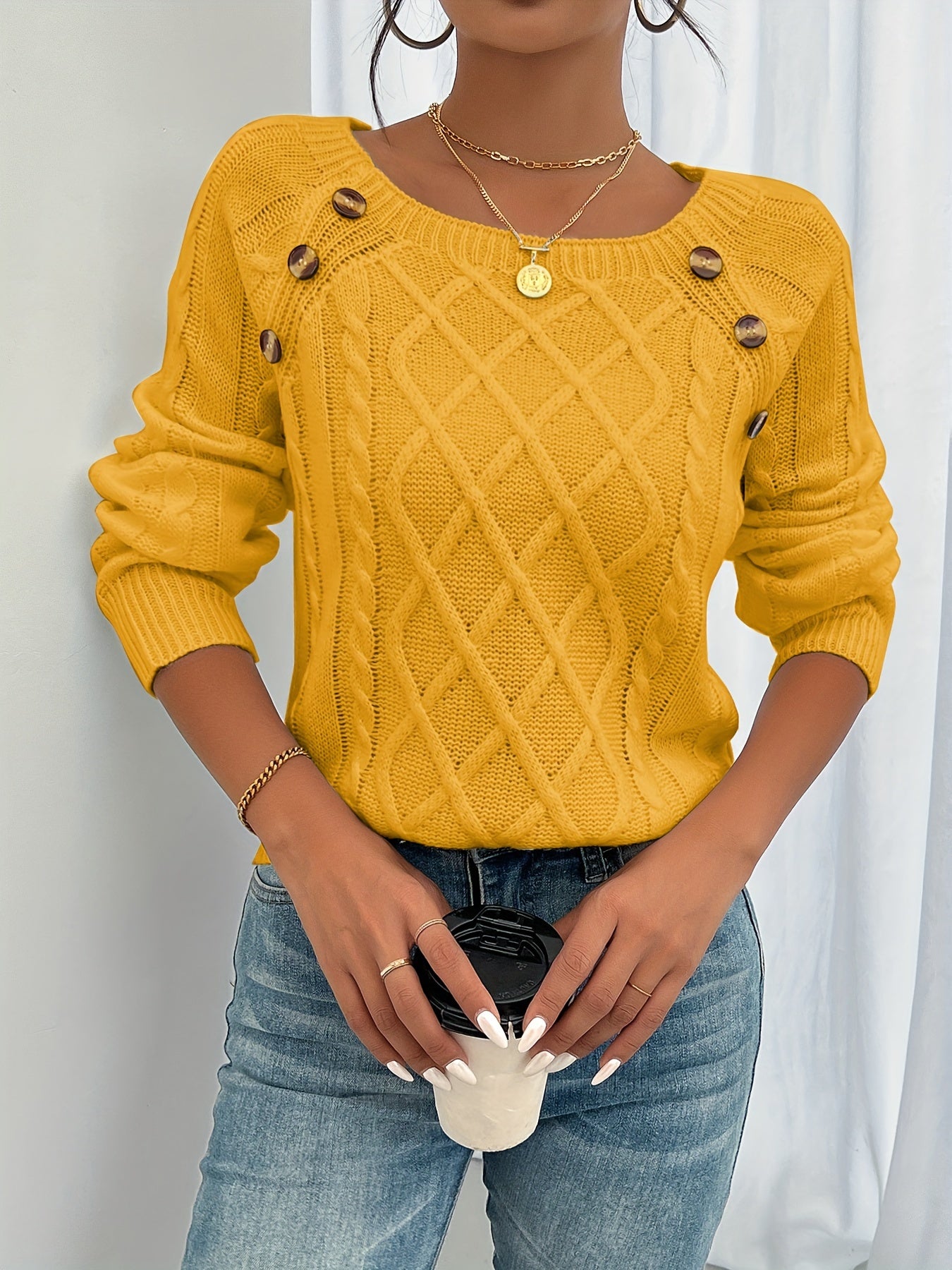 Isabell Pullover mit Rundhalsausschnitt