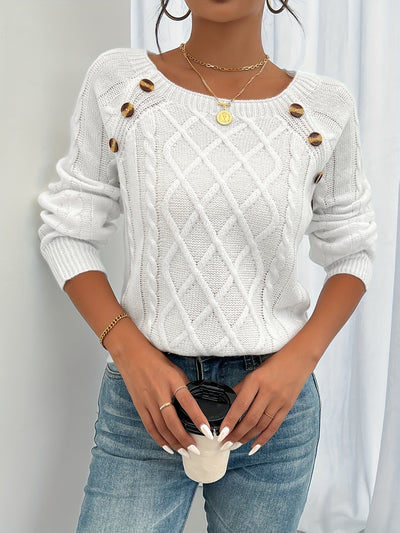 Isabell Pullover mit Rundhalsausschnitt