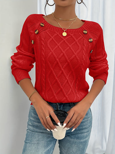 Isabell Pullover mit Rundhalsausschnitt