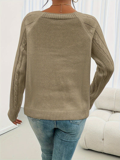 Isabell Pullover mit Rundhalsausschnitt