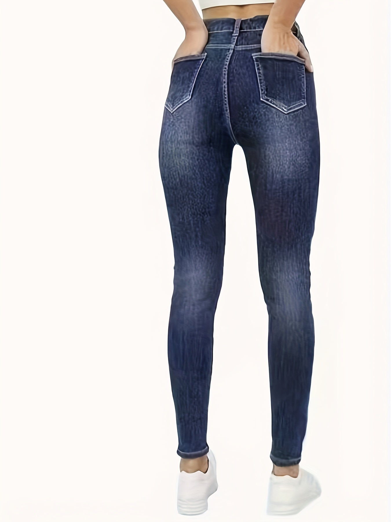 Taja Winterjeans mit hoher Taille