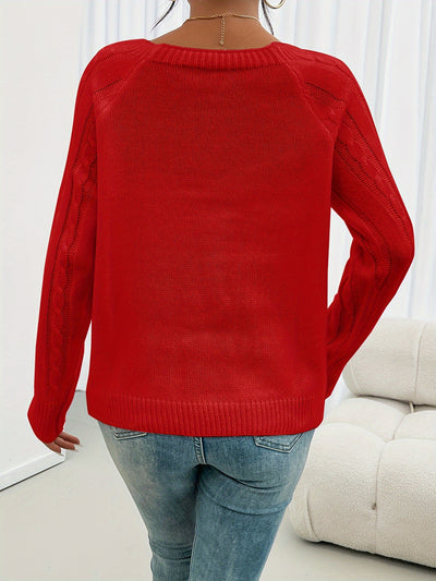 Isabell Pullover mit Rundhalsausschnitt