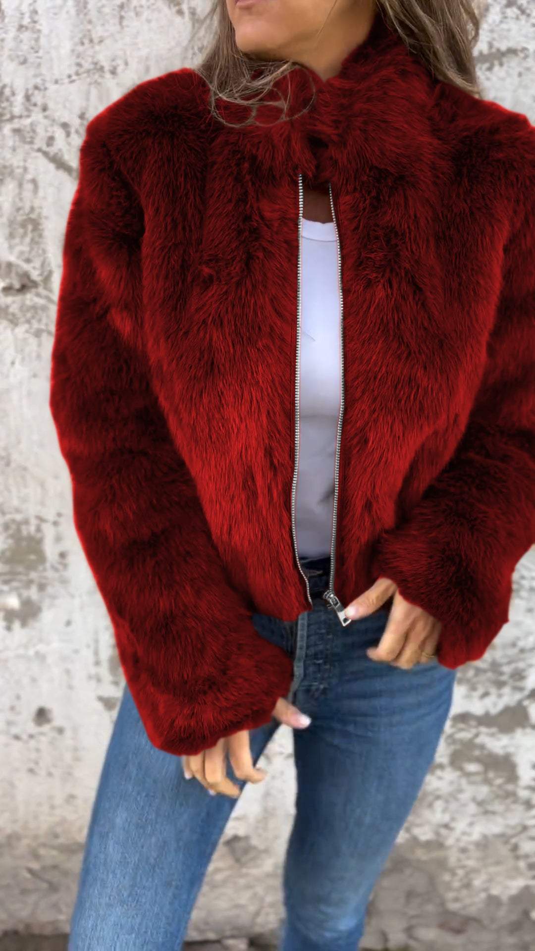 Marie Faux Fur Jacket