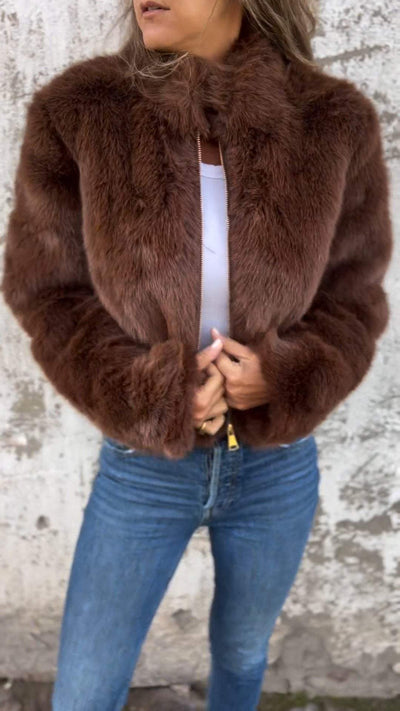 Marie Faux Fur Jacket