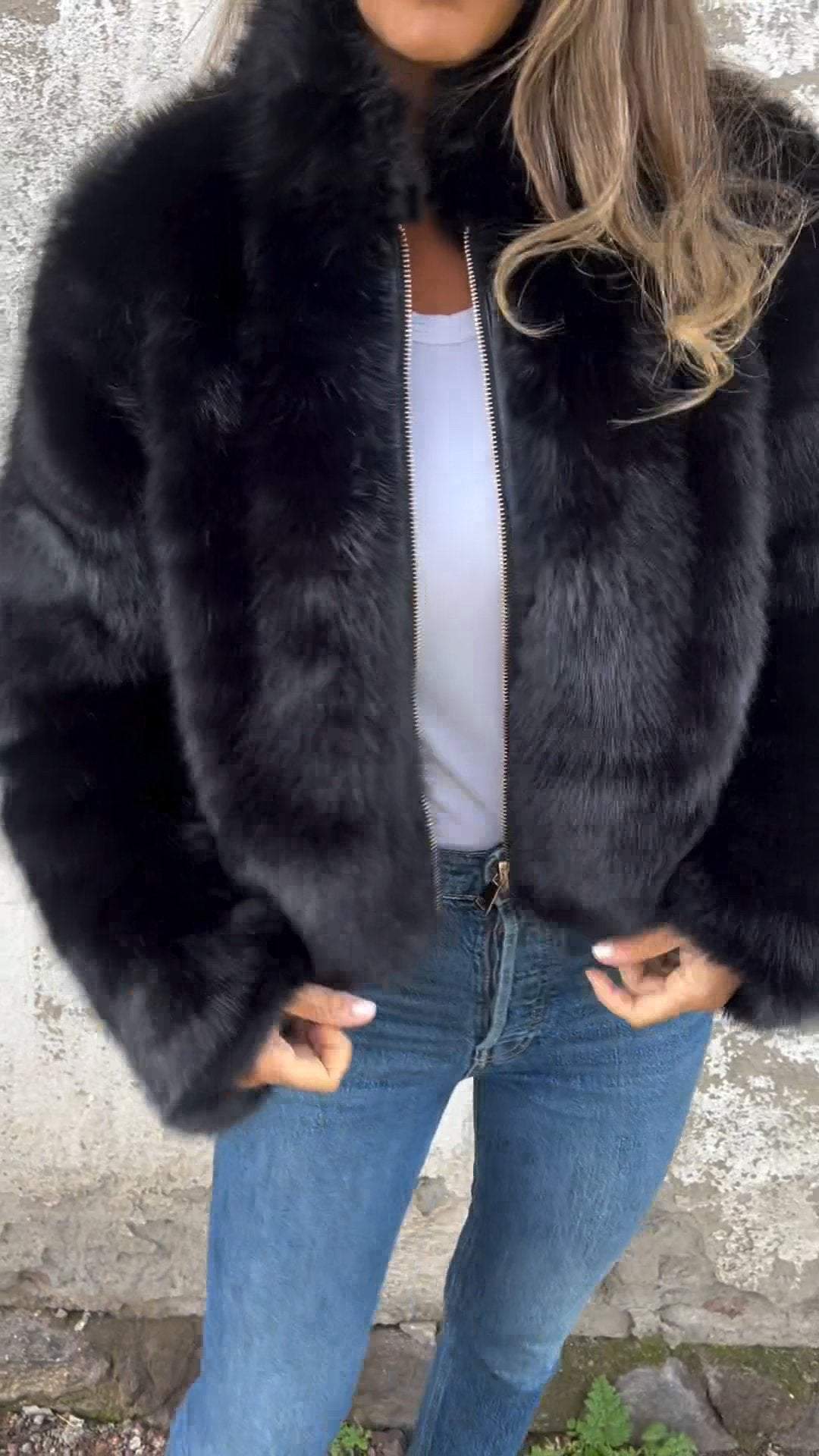 Marie Faux Fur Jacket