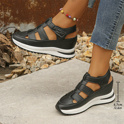 Geschlossene Damen-Sneaker-Sandalen